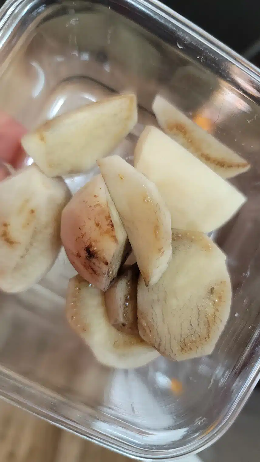 썪은 감자 파는 업체..