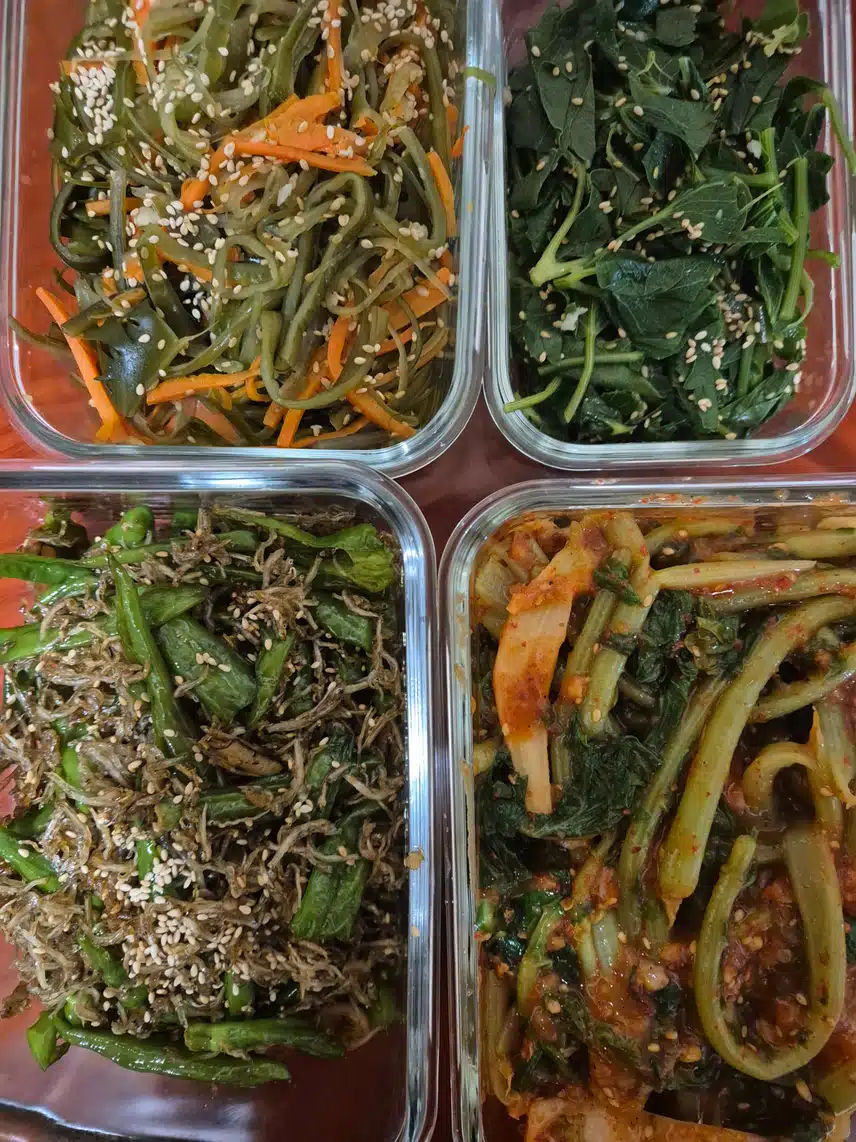 반찬 만들기