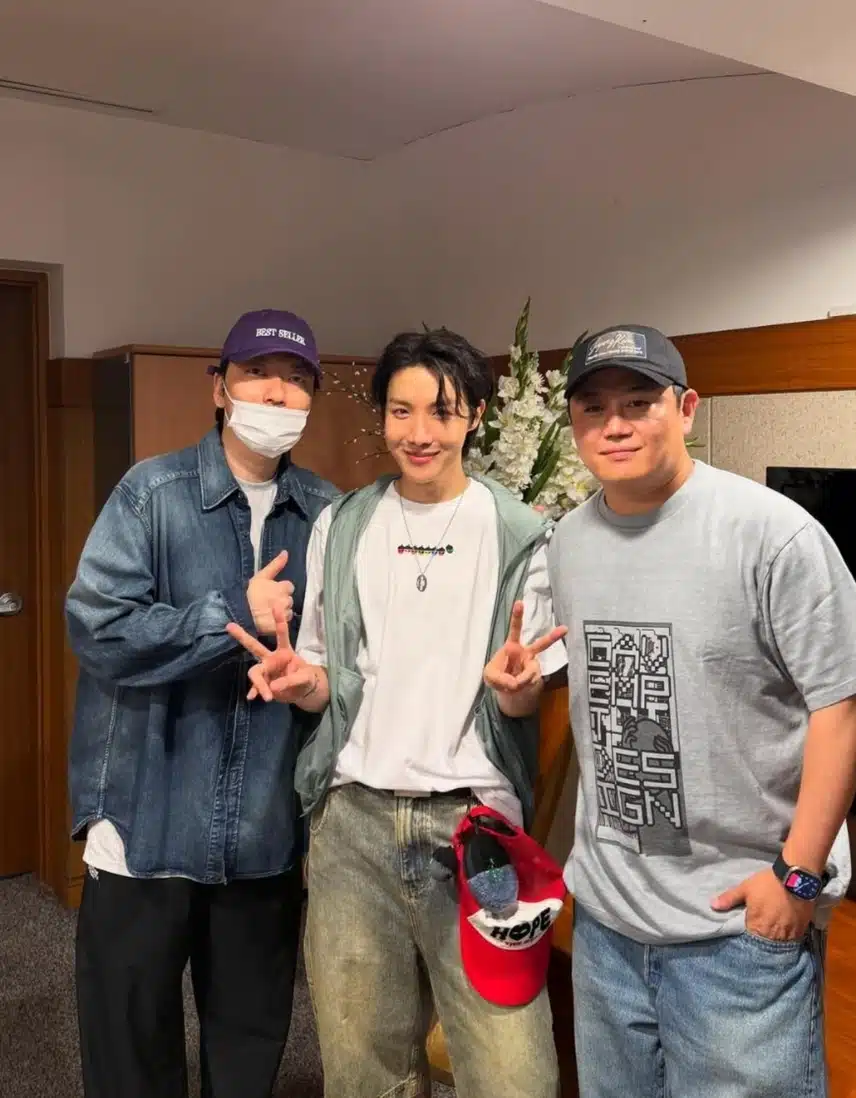 제이홉님 파이널 고양 콘서트 연예인 인스타 기념사진
