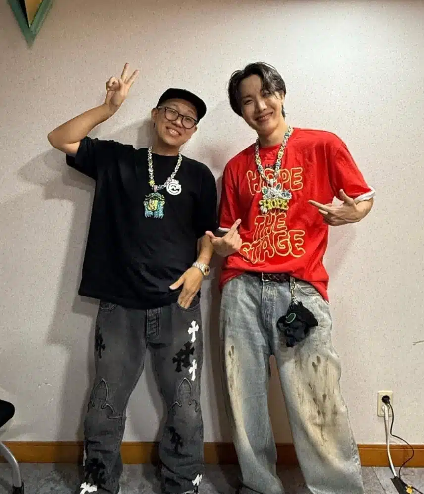 제이홉님 파이널 고양 콘서트 연예인 인스타 기념사진