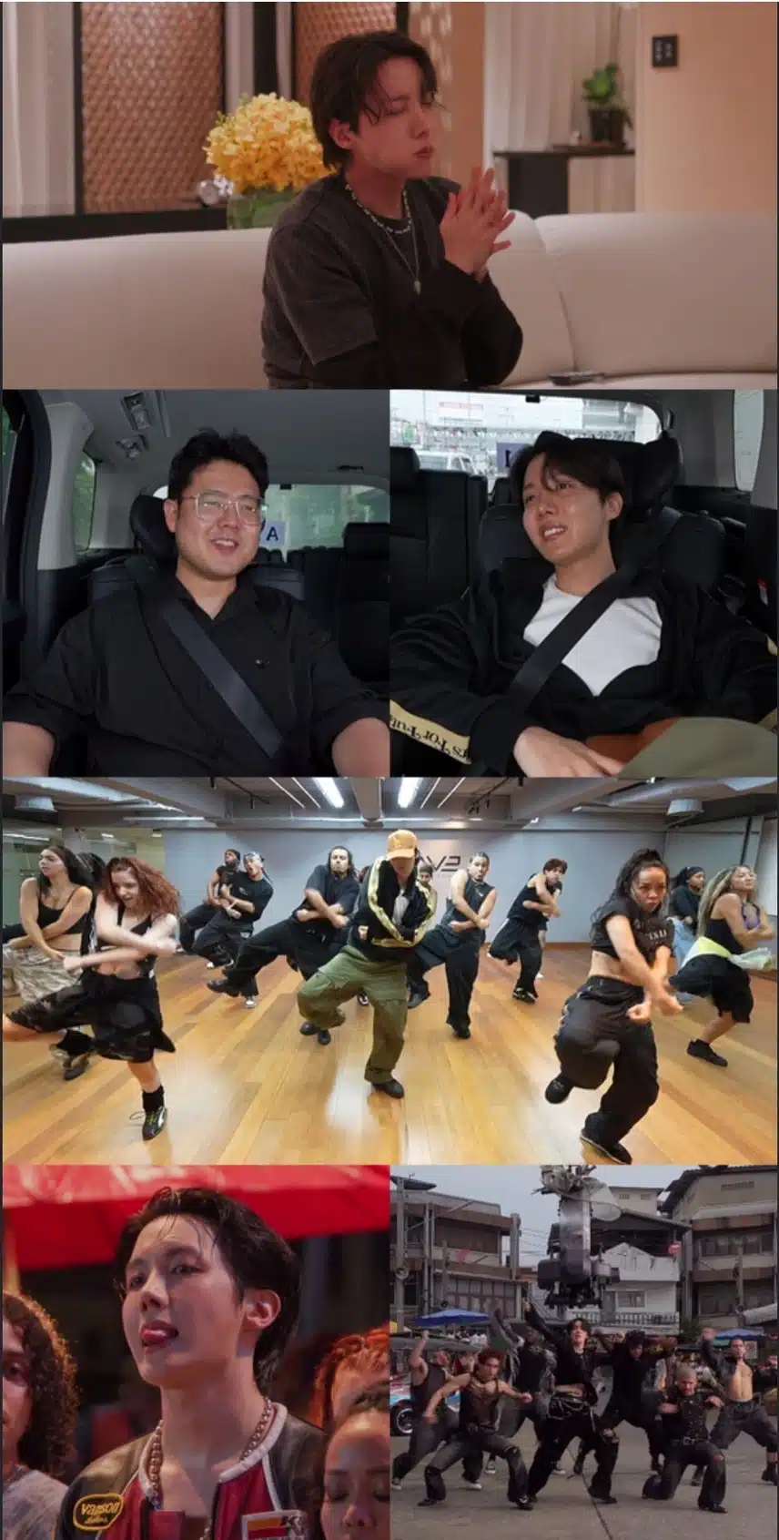 제이홉님 전참시에서 신곡준비 과정 최초공개했어요
