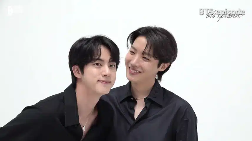 석진과 제이홉님  투샷 역시 멋져요