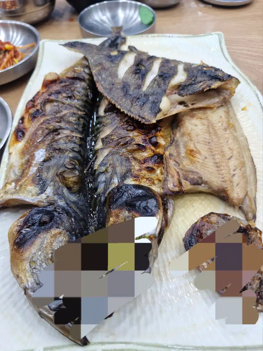 집에서는  낼수 없는맛... 생선구이