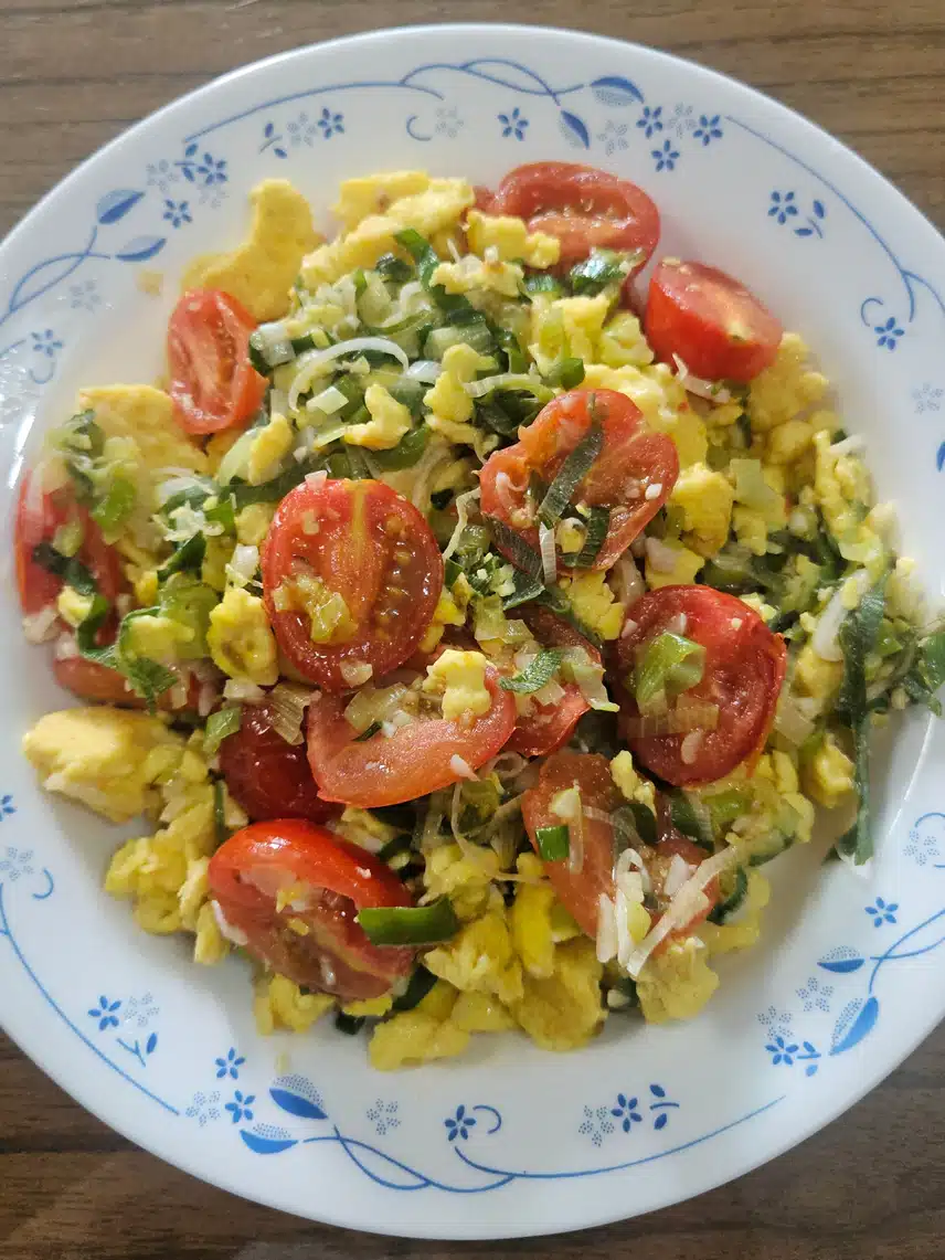 토달볶음 달달 볶았어요.🍅🥚