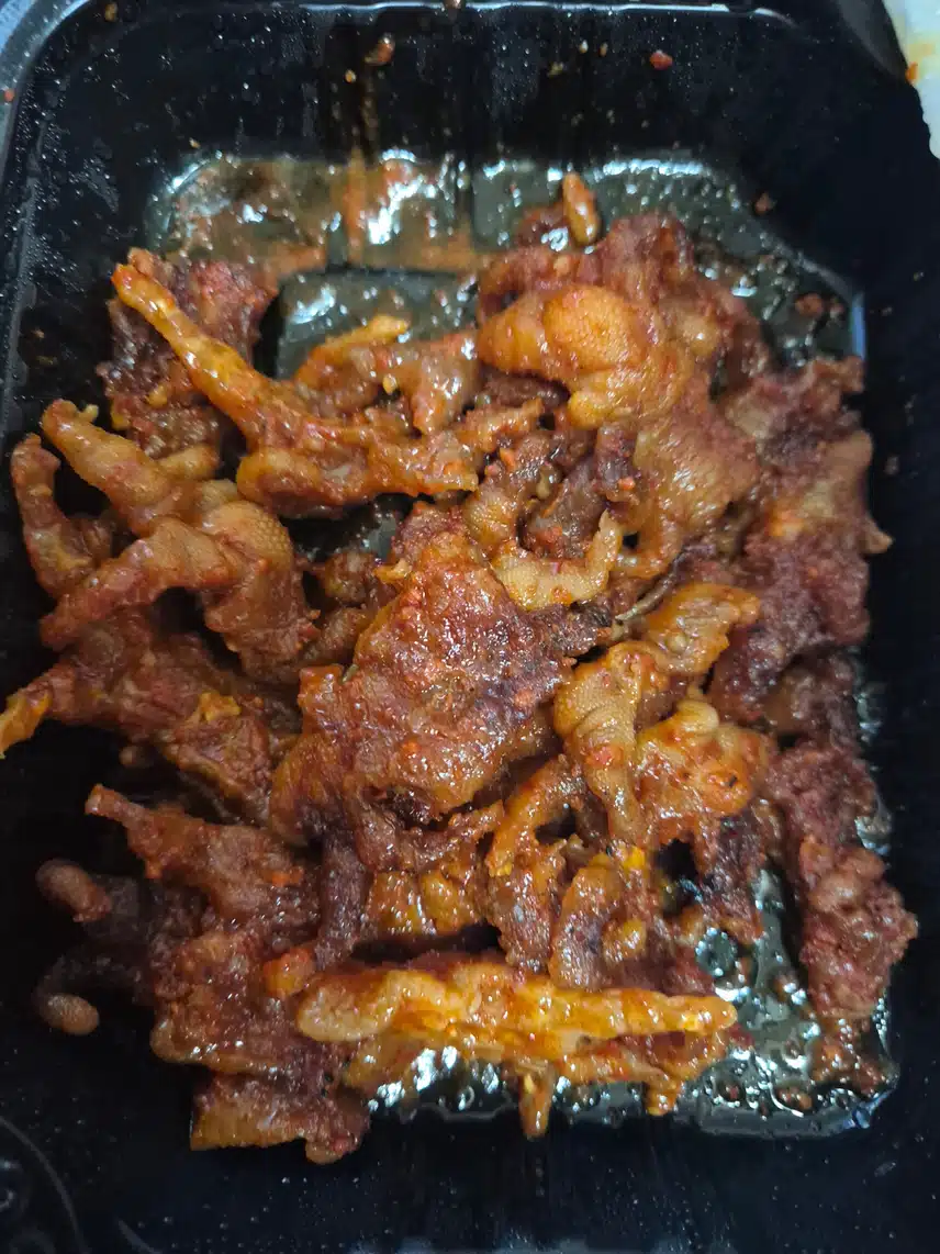 매콤한 닭발