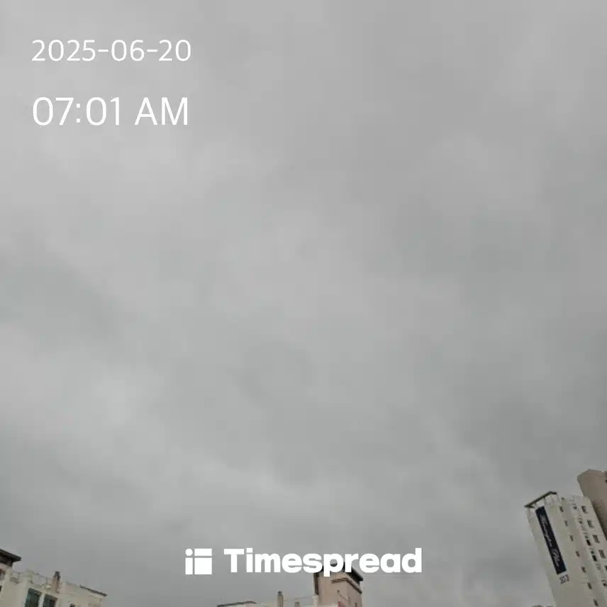 비내리는 하늘