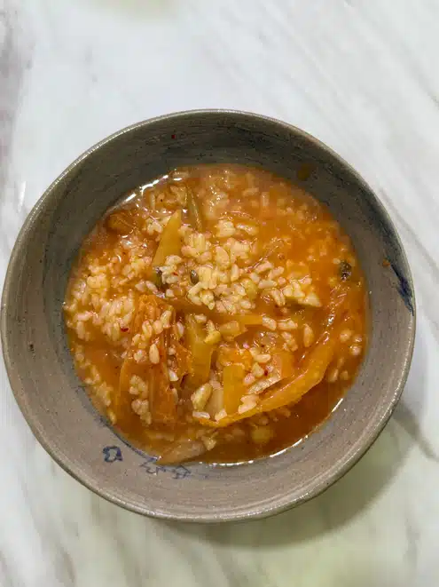 김치죽