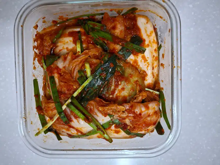 이웃 언니가 준 김치와 물김치