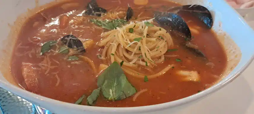 해물매운탕파스타