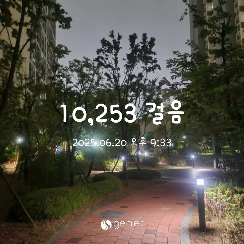 저녁 산책