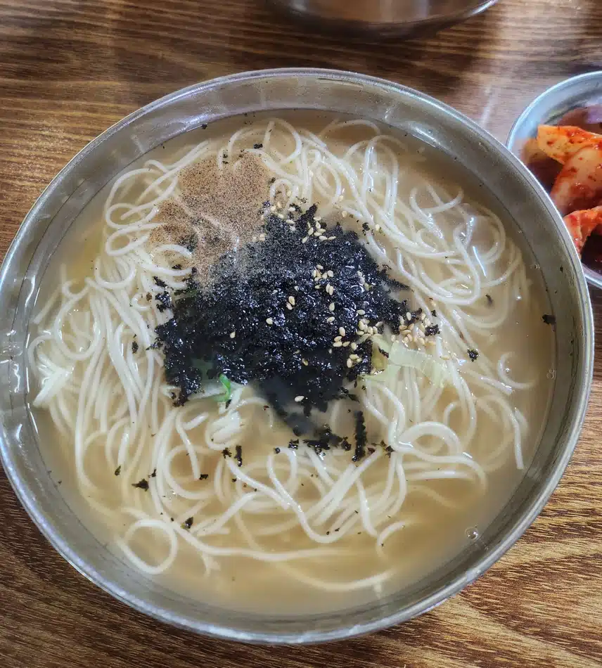 잔치 국수 🍜 &김치 부침개