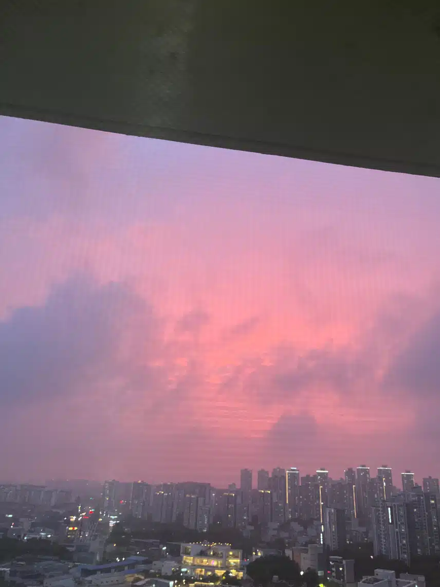붉은하늘
