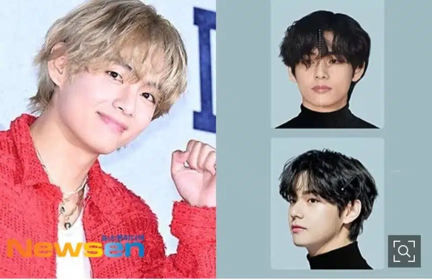방탄소년단의 뷔의 잘생김에 과학적근거가 있다네요