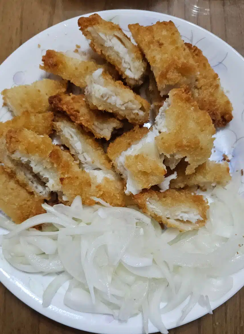가자미살 커틀릿에 상큼한 레몬마요 🐠🍋