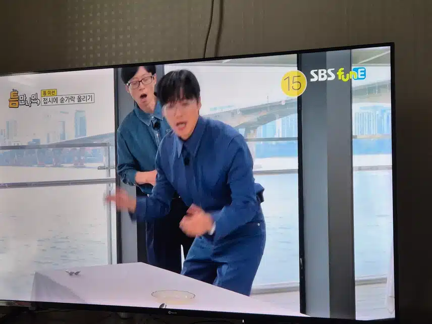 남궁민님 틈만나면 나와서 미션하며 얼굴자주 빨개지네요