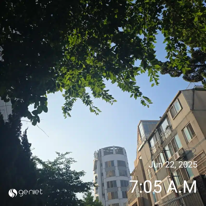 일요일 아침 
