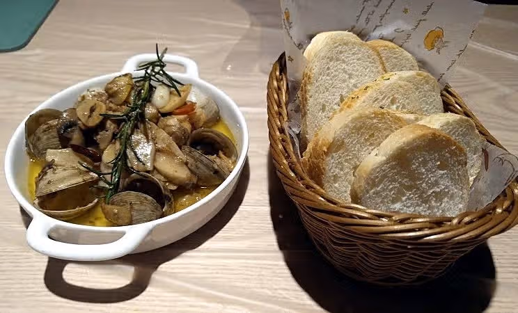 바지락 요리