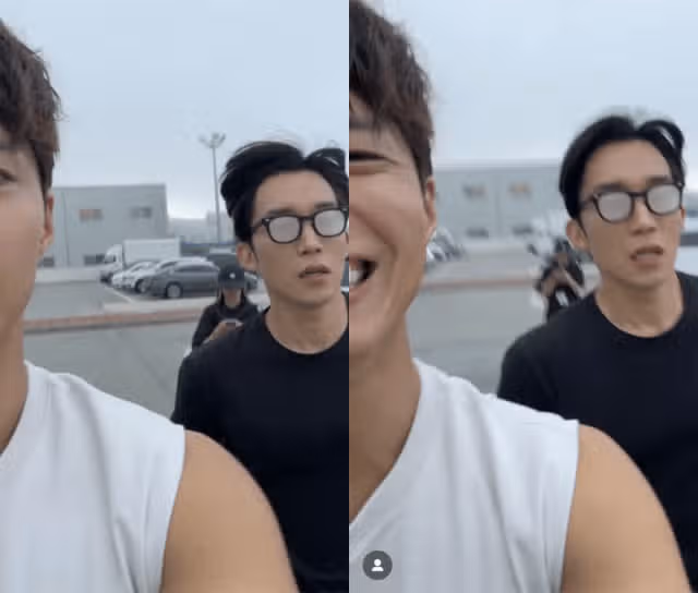 보검님이 굿보이 비하인드 사진들을 공개했네요