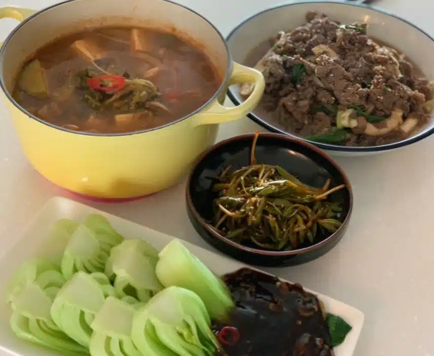 구수한 된찌와 소불고기 먹어요~🍲🥩