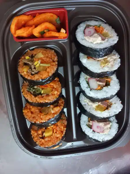 저녁은 김밥 