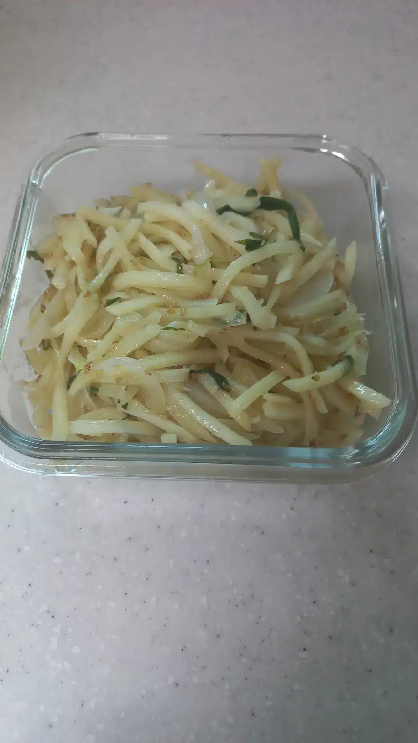 감자채볶음