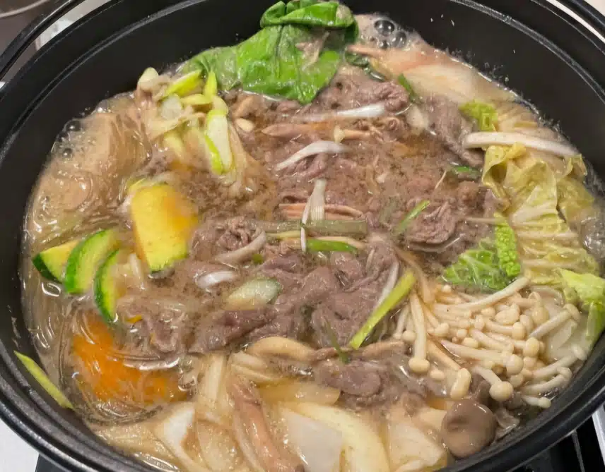 소불고기 버섯 전골 먹어요~🍄 