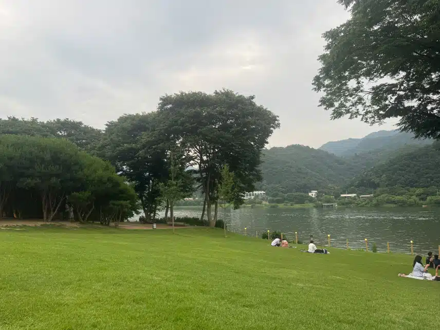 피크닉온 기분으로 커피한잔~ 