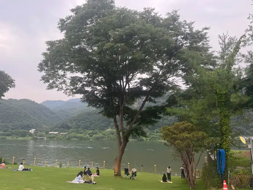 피크닉온 기분으로 커피한잔~ 