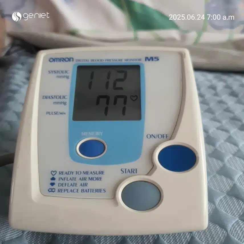 혈압 인증샷 