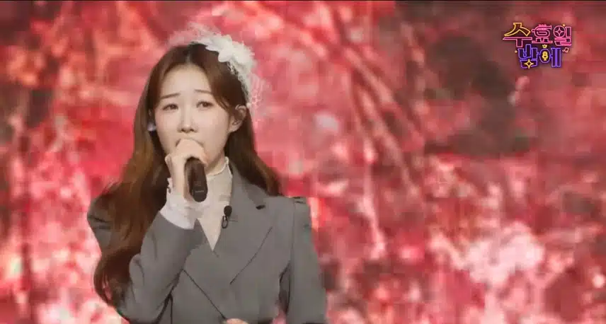 정서주님의 비내리는 고모령 무대 최고예요