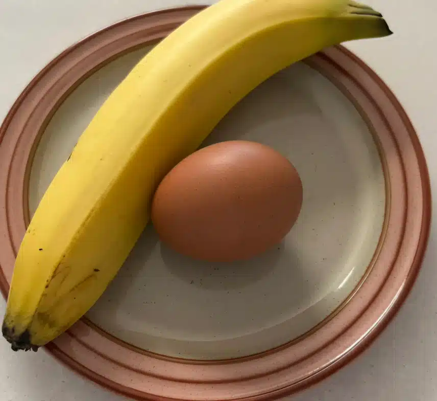 간단하게 에너지 단백질 보충~🍌🥚