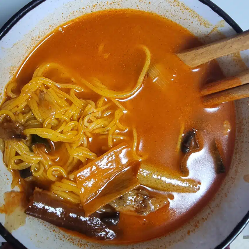 열탕면