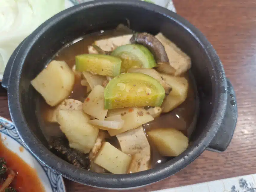 달래된장으로 건강한 점심 먹어요