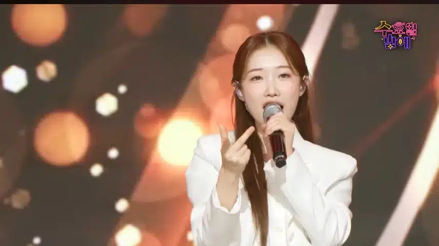 서주님은 노래하는 모습도 야무지네요