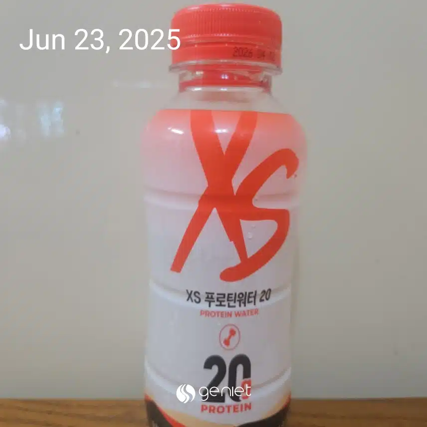 [저당 음식&음료]XS푸로틴워터 20가볍게 마시는 저당 단백질 음료