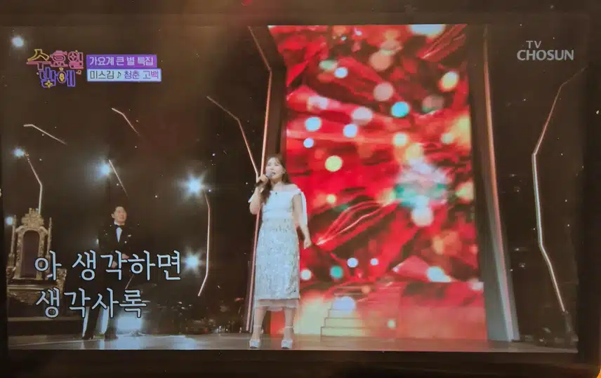 트롯 올스타전 미스김님 무대 가창력이 좋네요