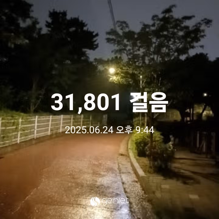 삼만보 걷기 