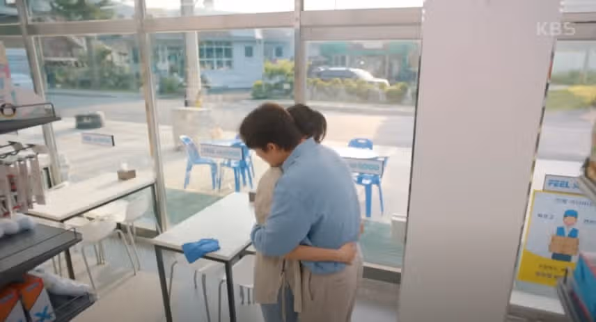 드디어 편하게 사랑하게 된 천수미순커플