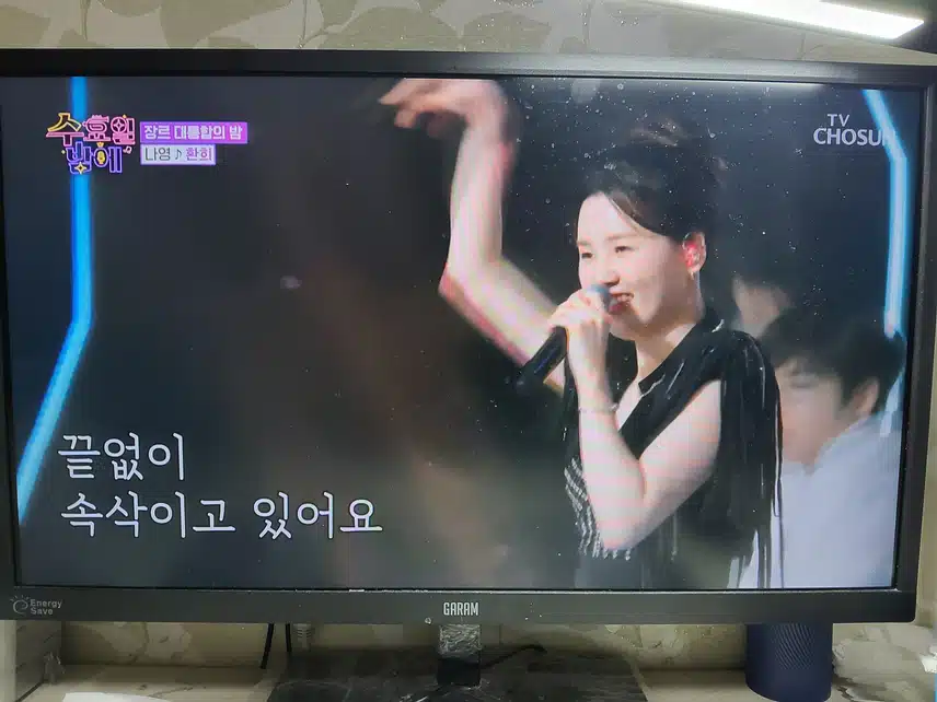 나영님 환희 관객분들과 하나 되는 무대였네요