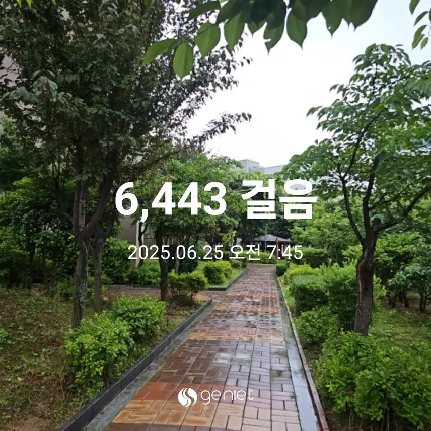 오전 산책으로~ 🏃 