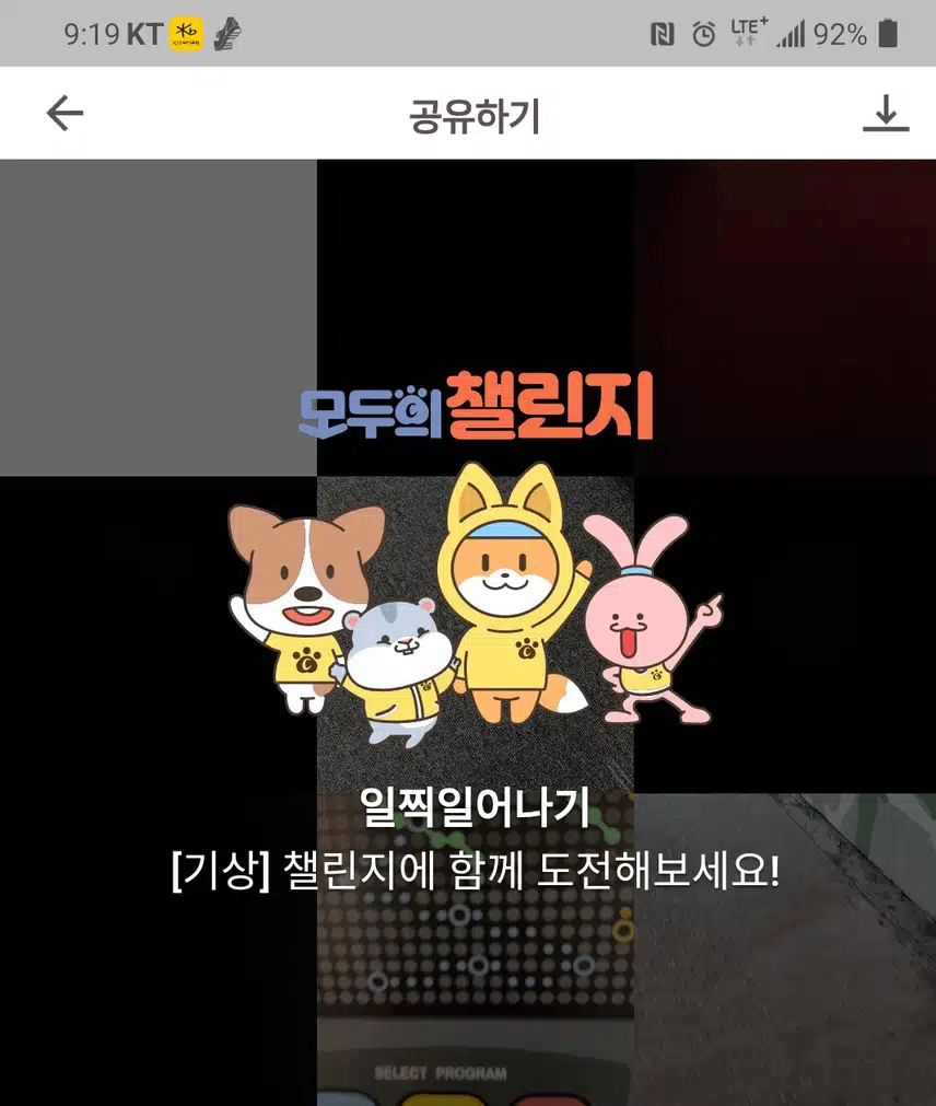기상 멤버 인증 하실분 한분 같이 해요