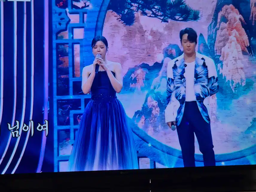 린님과 환희님의 듀엣무대 너무 감동이네요