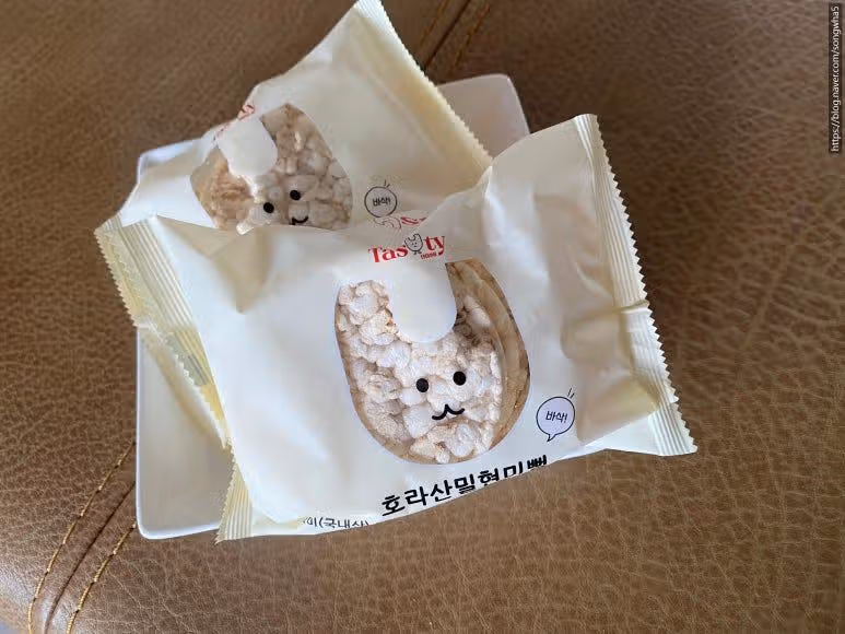 저당간식 테이수ㄷㄷㅣ 호라산 밀현미뻥