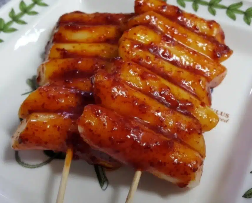 새콤달콤 떡꼬치 간식 ~