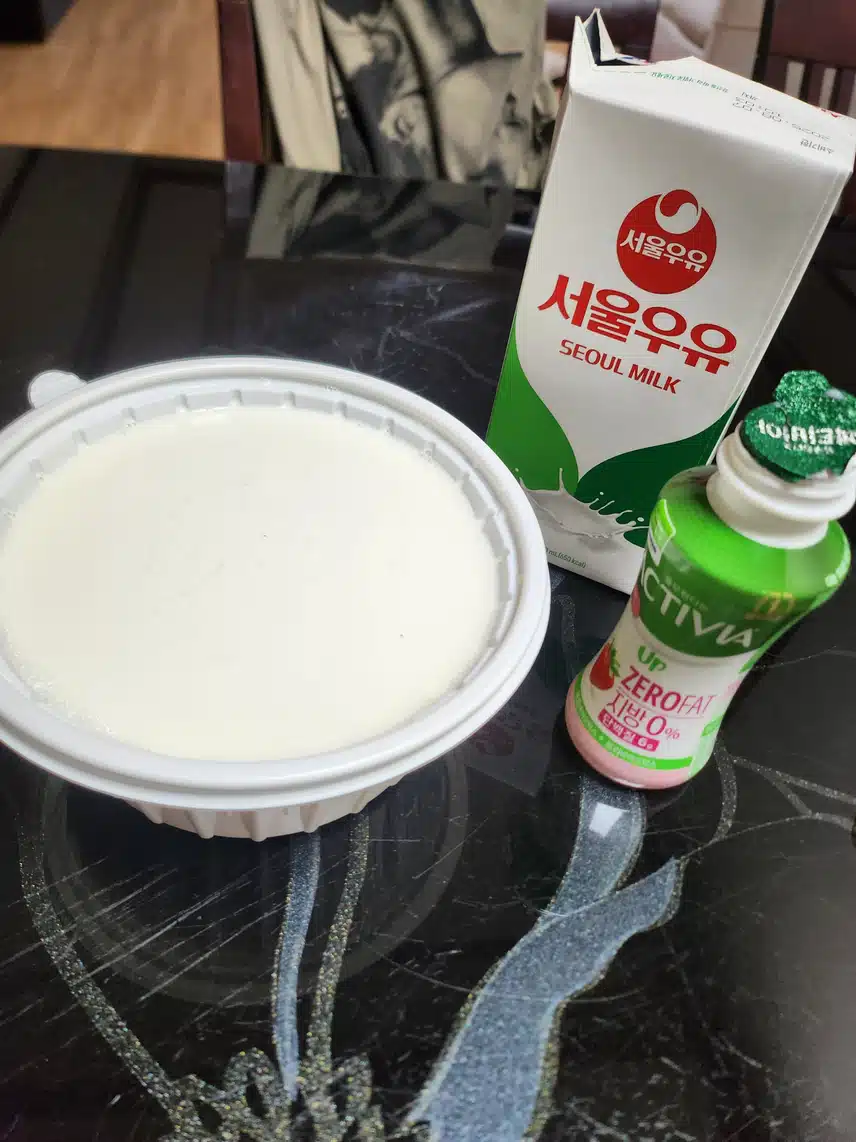 저당음료 액티비아로 수제요거트