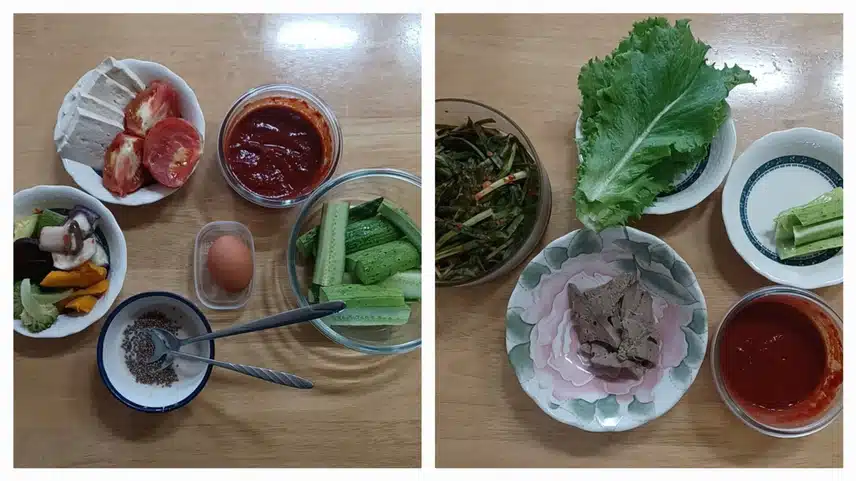 아침, 점심 기록남겨봐요!