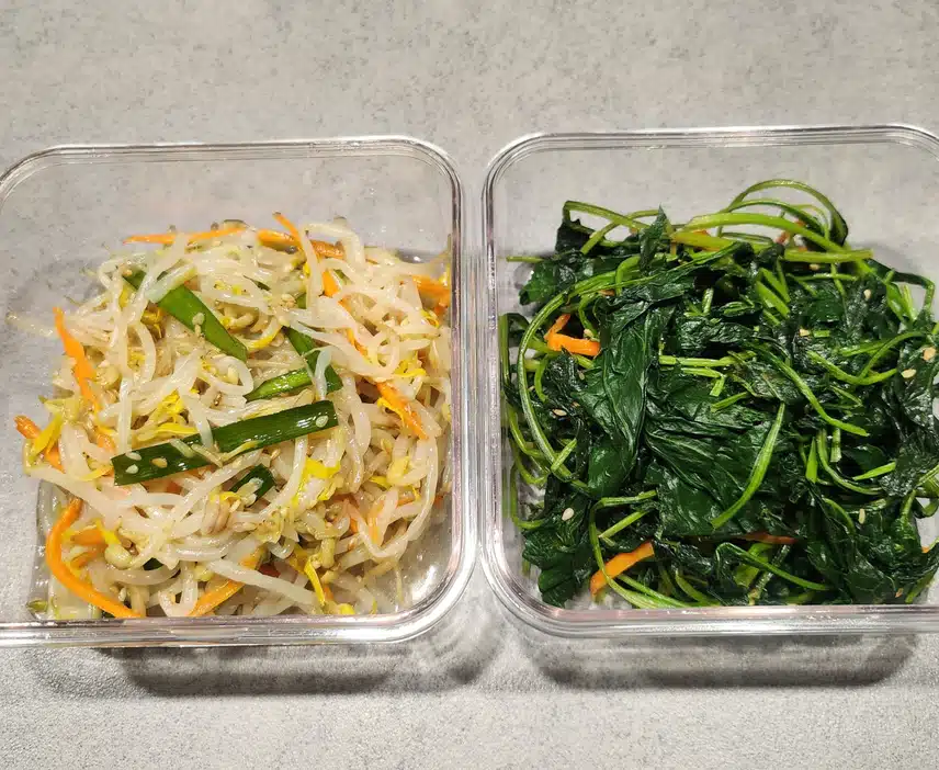 취나물 & 숙주 무침 