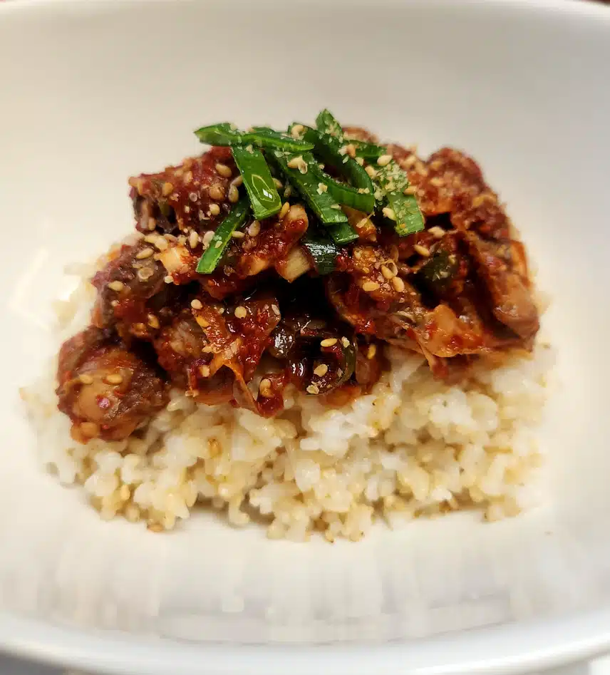 꼬막 비빔밥 & 오징어 김치 부침개