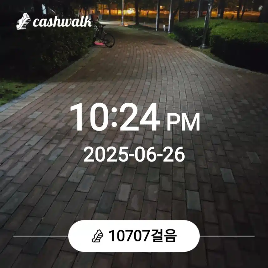 오늘도 만보걷기를~