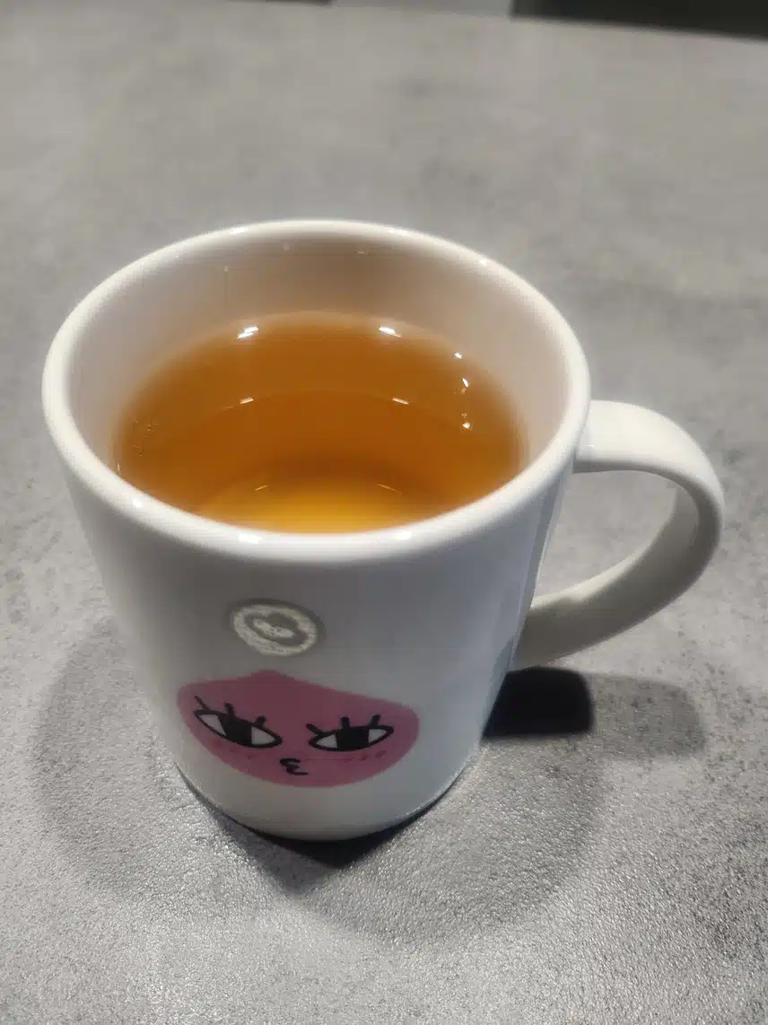 아침 물 한잔~